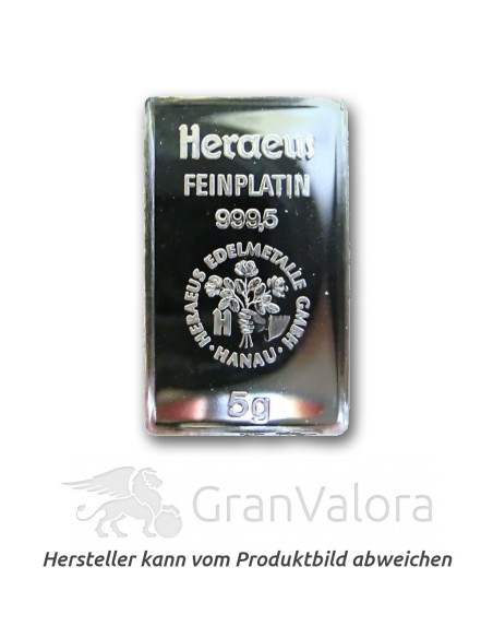 5g Platinbarren