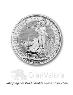 1 oz Silber Britannia - GranValora