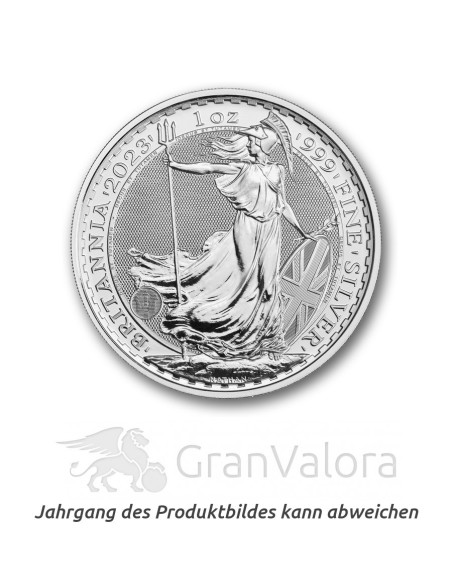 1 oz Silber Britannia - GranValora