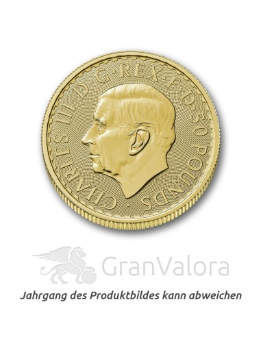 1/2 oz Gold Britannia - GranValora