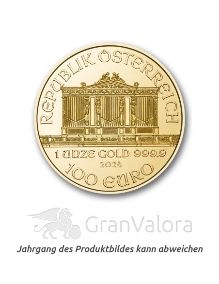 1 oz Gold Philharmoniker - GranValora