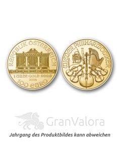 1 oz Gold Philharmoniker - GranValora 2