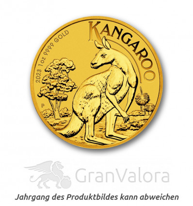 1 oz Gold Nugget Känguru