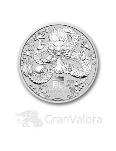 1 oz Silber Lunar III Drache 2024