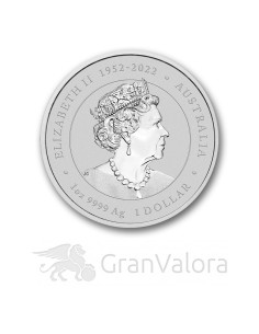 1 oz Silber Lunar III Drache 2024 2