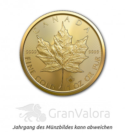 1 oz Gold Maple Leaf - Ältere Jahrgänge