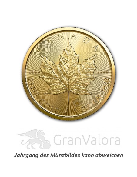 1 oz Gold Maple Leaf - Ältere Jahrgänge