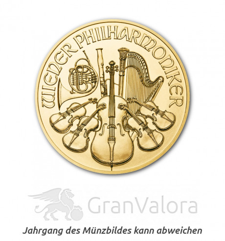 1 oz Gold Philharmoniker - Ältere Jahrgänge - GranValora