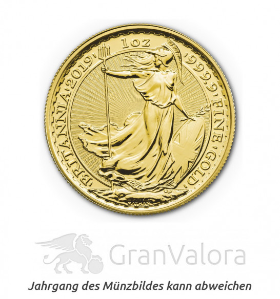 1 oz Gold Britannia - Ältere Jahrgänge - GranValora