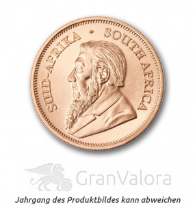 1/2 oz Gold Krügerrand - GranValora