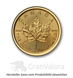 1/10 oz Gold Maple Leaf - GranValora