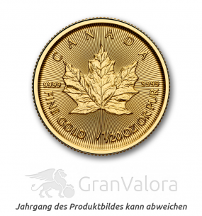 1/20 oz Gold Maple Leaf - GranValora