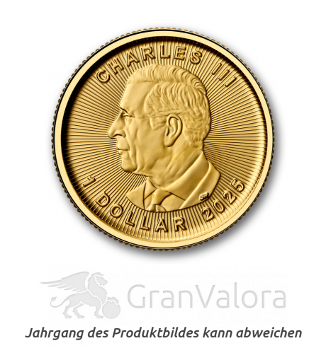 1/20 oz Gold Maple Leaf - GranValora
