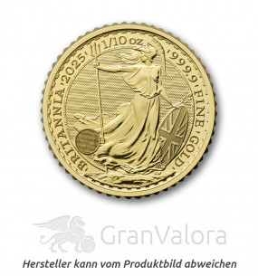 1/10 oz Gold Britannia - GranValora