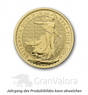 1/4 oz Gold Britannia - GranValora