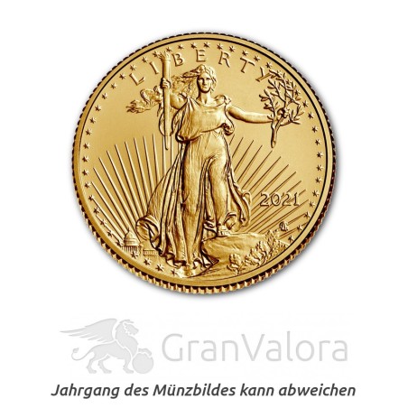 1 oz Gold American Eagle - ältere - GranValora