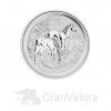 1 oz Silber Lunar II Pferd 2014