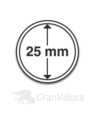 Münzkapsel für 1/2 oz Gold Maple Leaf