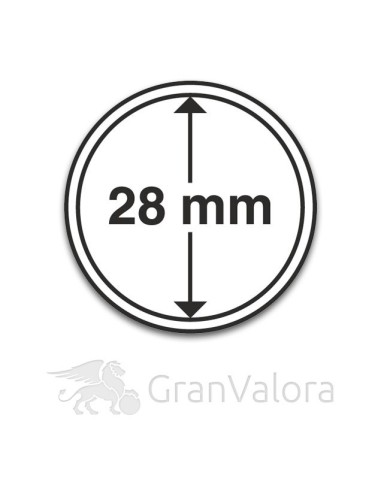 Münzkapsel für 1/2 oz Gold Philharmoniker