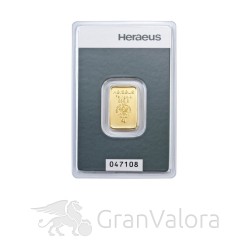 5 g Goldbarren Heraeus - GranValora 2