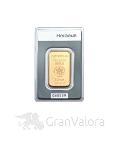 1 oz Goldbarren Heraeus - GranValora 2