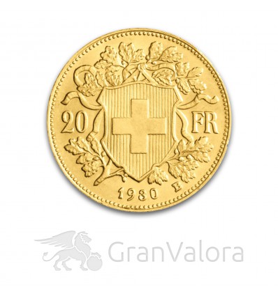 20 Schweizer Franken Vreneli