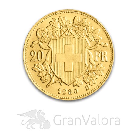 20 Schweizer Franken Vreneli